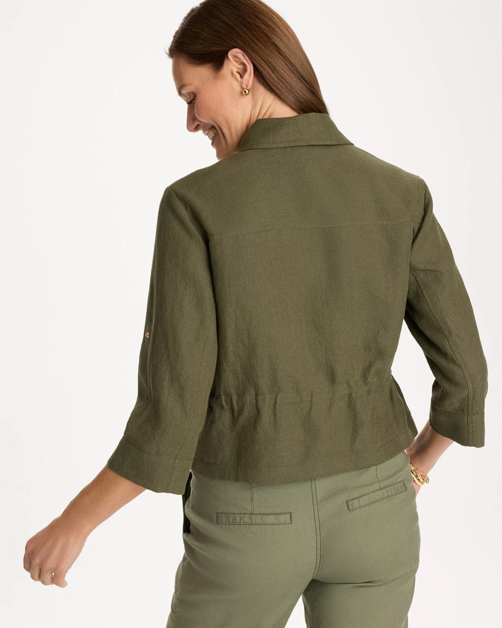 Chico's For Sale - Linen Cargo Jacket
