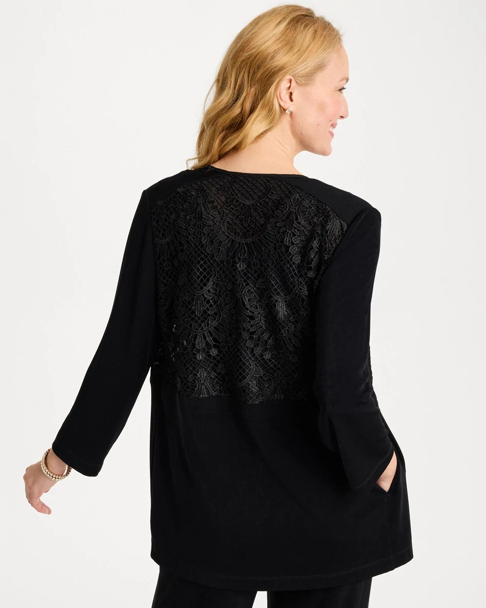 Chico's Outlet - Travelers™ Collection Lace Jacket