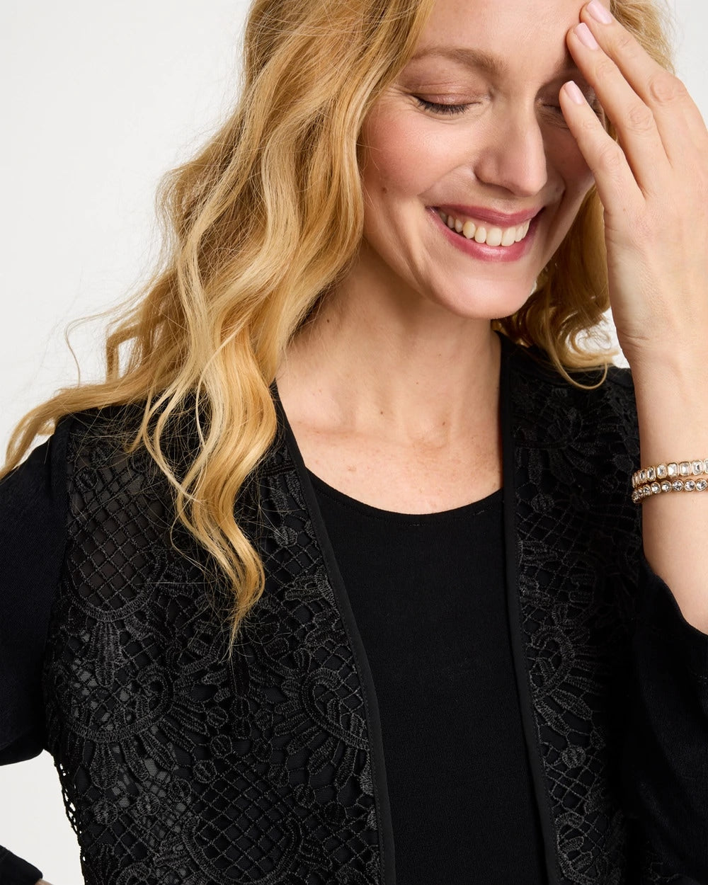 Chico's Outlet - Travelers™ Collection Lace Jacket