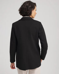 Chico's US - Ponte Double-Breasted Knit Blazer
