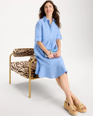 Chico's On Sale - Linen Flounce Dress