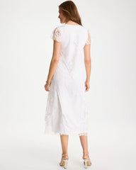 Chico's US - Knit Burnout Floral Dress