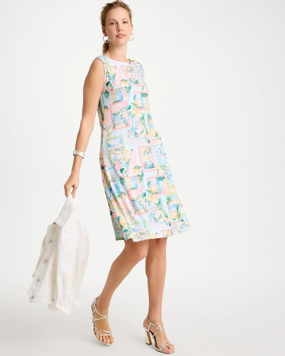 Chico's For Sale - Jersey Knit Positano Shift Dress