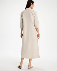 Chico's US - Embellished Linen Dress