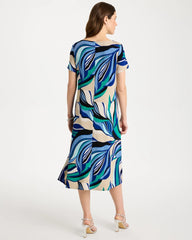 Chico's On Sale - Travelers™ Marble Flora Swing Dress