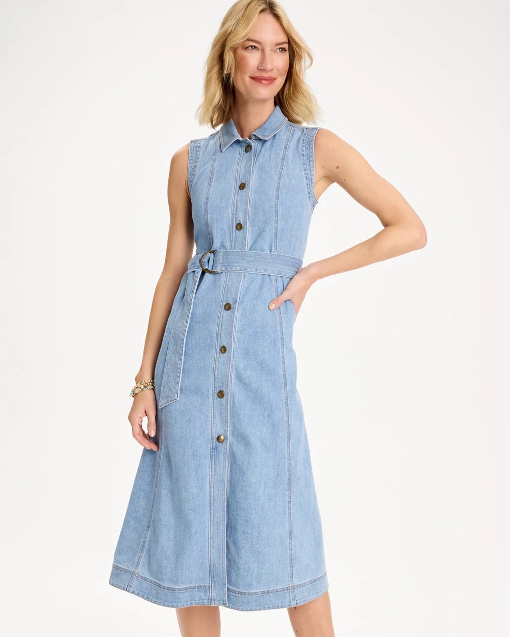 Chico's For Sale - Sleeveless Denim Dress