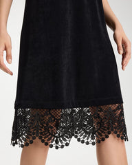 Chico's Discount - Travelers™ Lace Hem V-Neck Dress