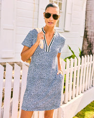 Chico's Online - Zenergy® UPF Crochet Contrast Trim Dress