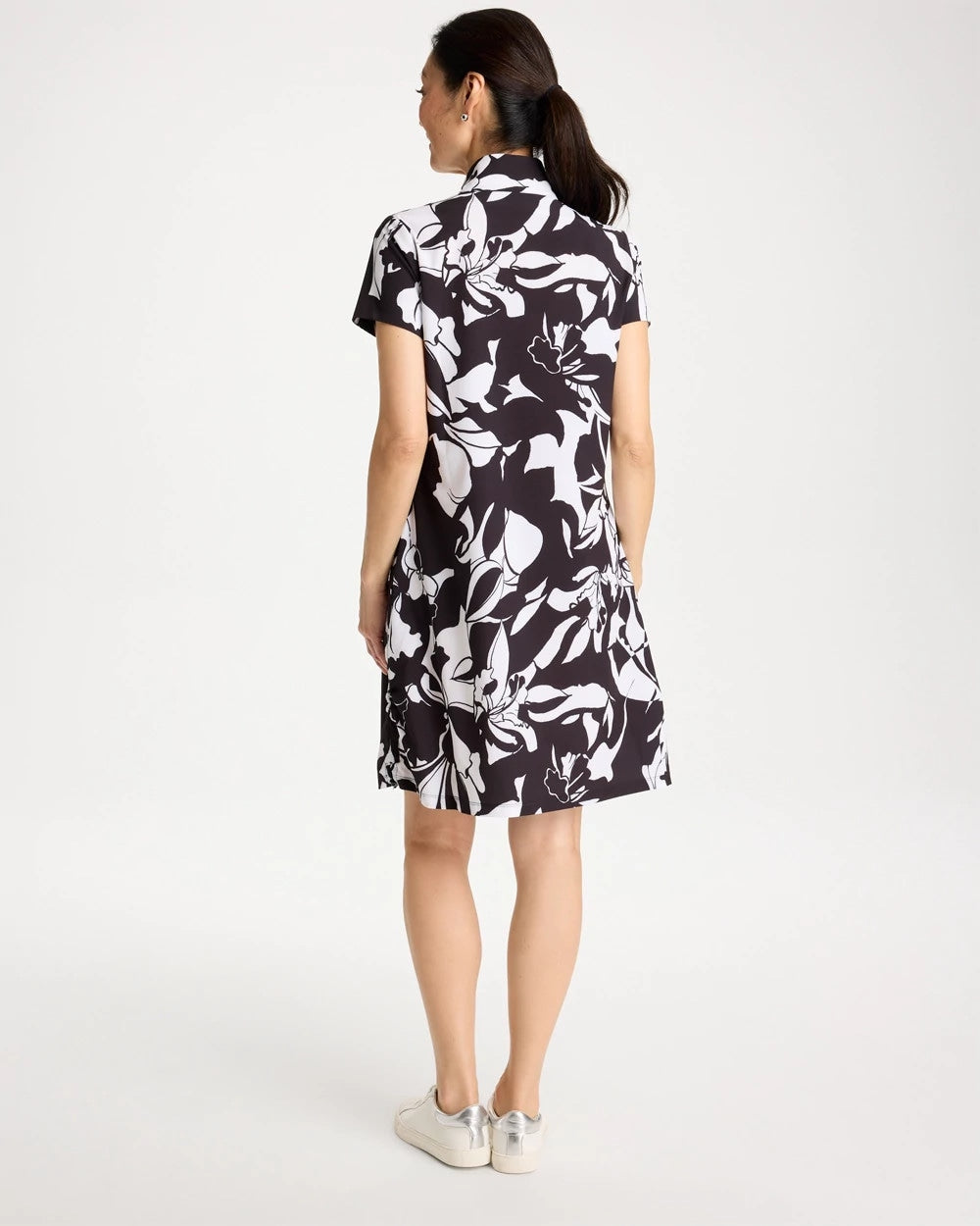 Chico's US - Zenergy® UPF Floral Nights Bungee Dress