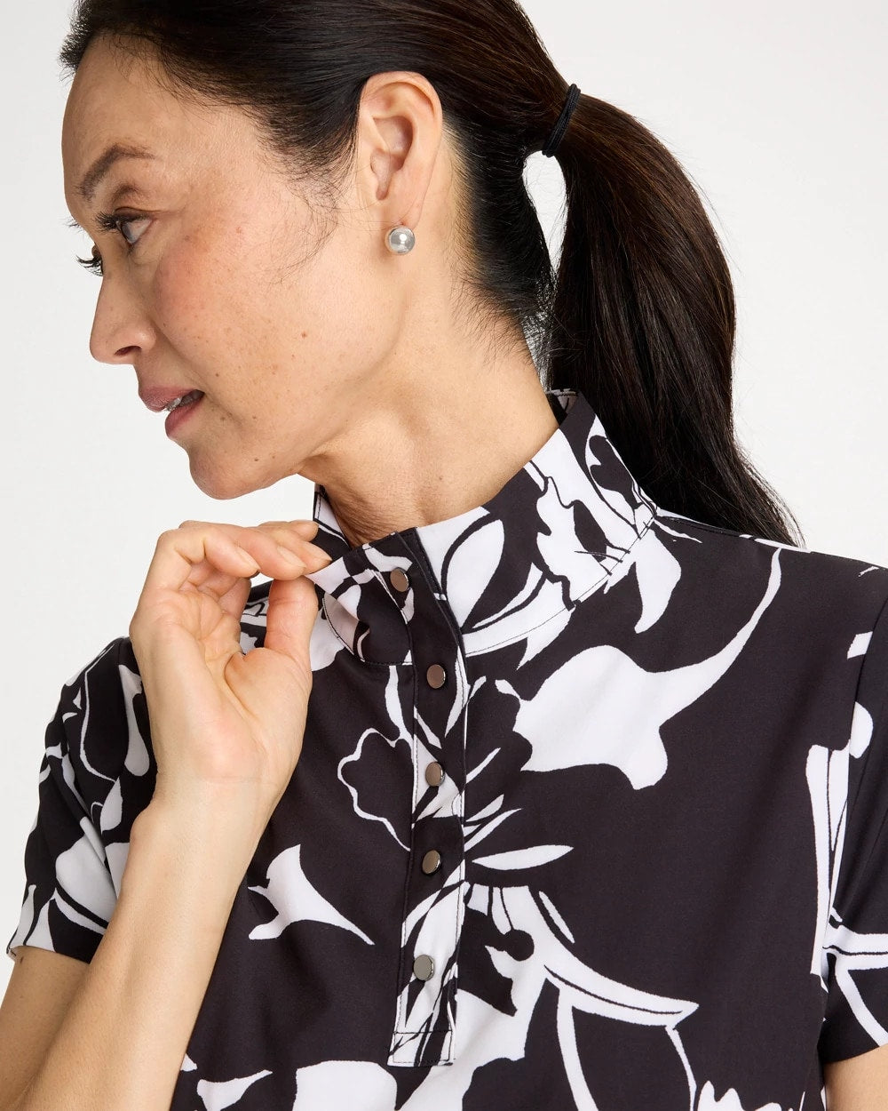 Chico's US - Zenergy® UPF Floral Nights Bungee Dress