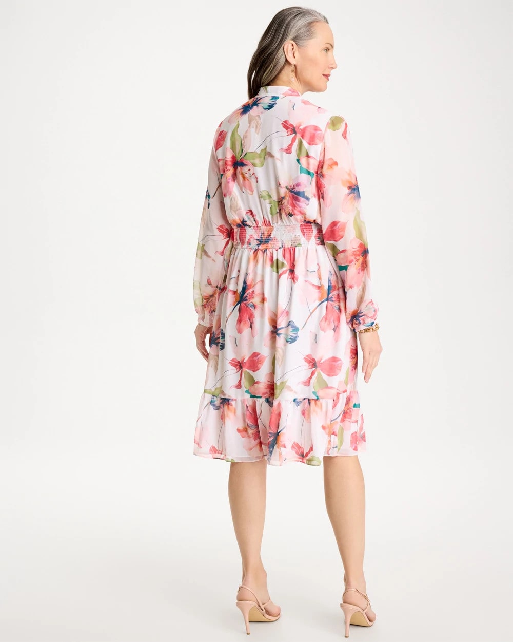 Chico's / Georgette Trapunto Pullover Dress
