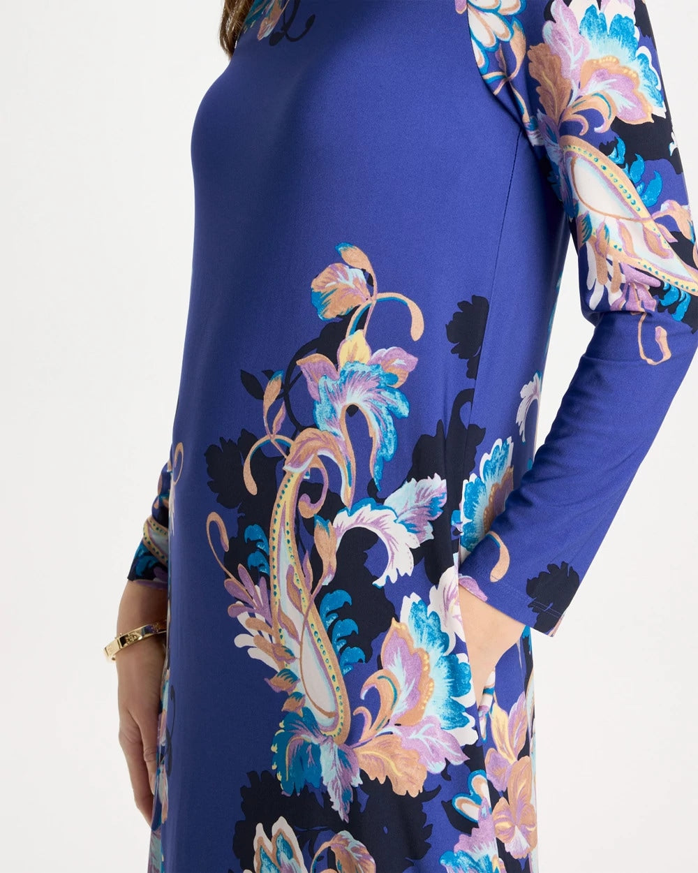 Chico's Sale - Jersey Knit Baroque Shift Dress