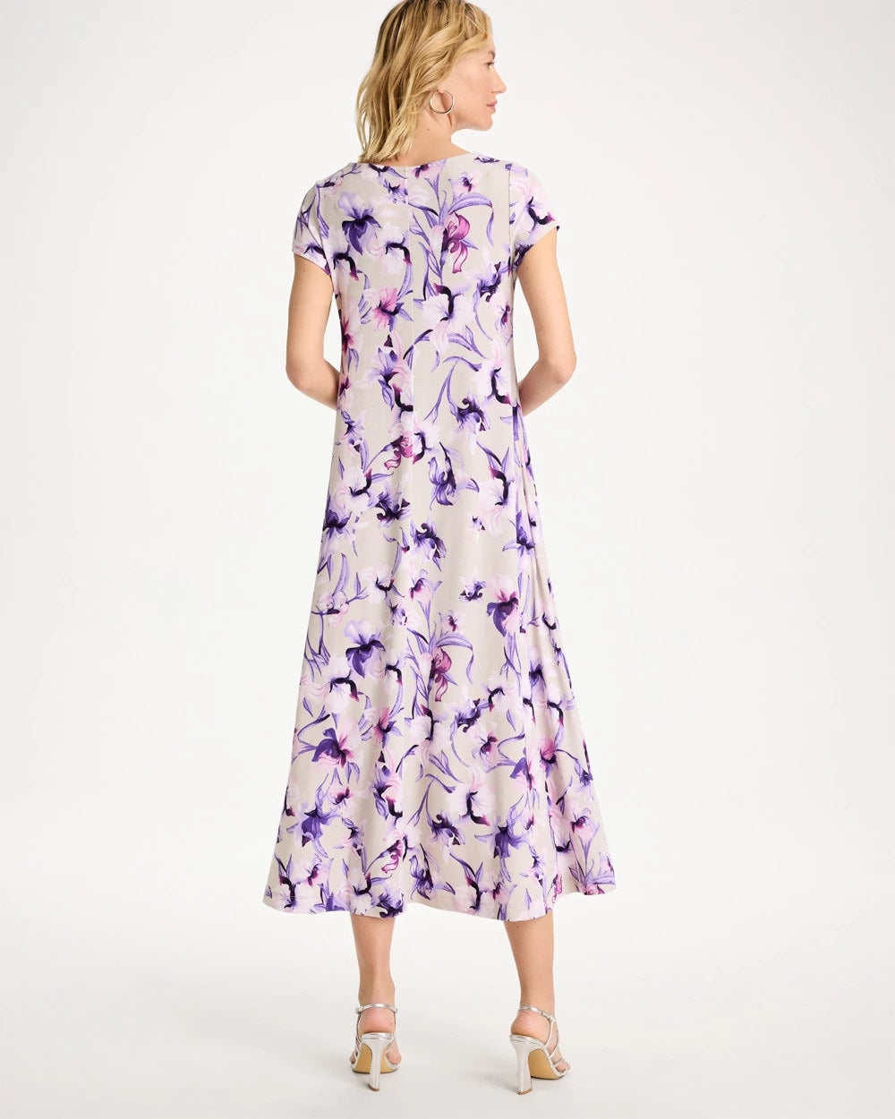 Chico's On Sale - Travelers™ Amethyst Iris Maxi Dress
