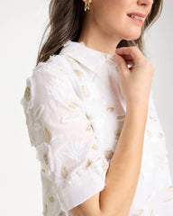Chico's For Sale - 3D Floral Embroidered Dress