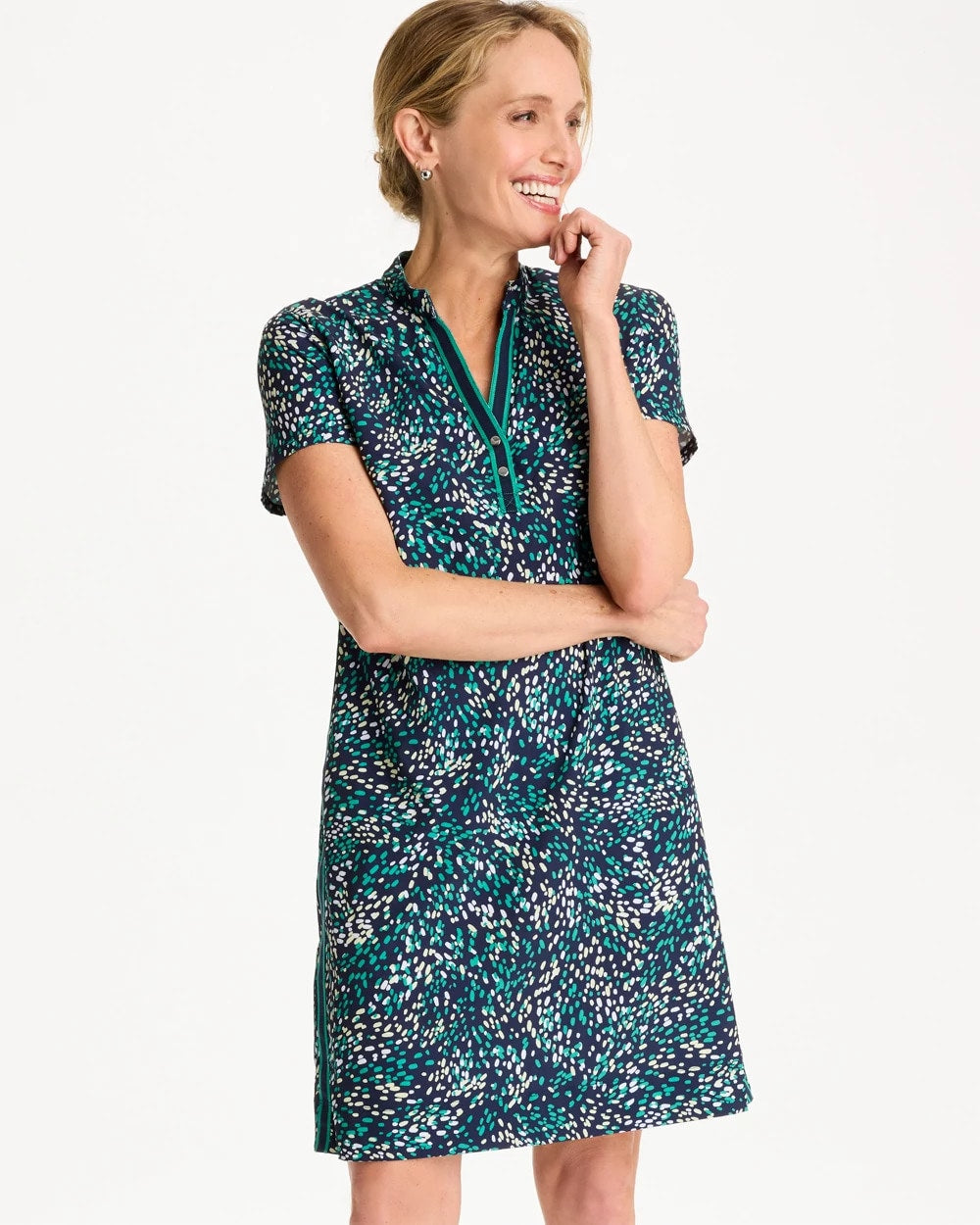 Chico's Sale - Zenergy® UPF Contrast Trim Dress