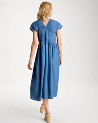 Chico's On Sale - Denim Popover Midi Dress