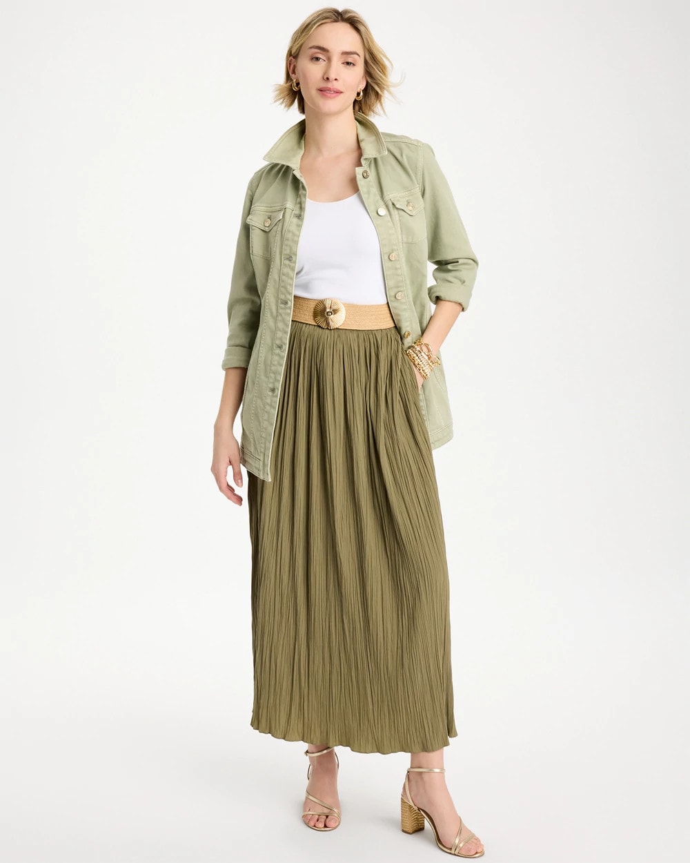 Chico's Outlet - Sea Island Pull-On Maxi Skirt