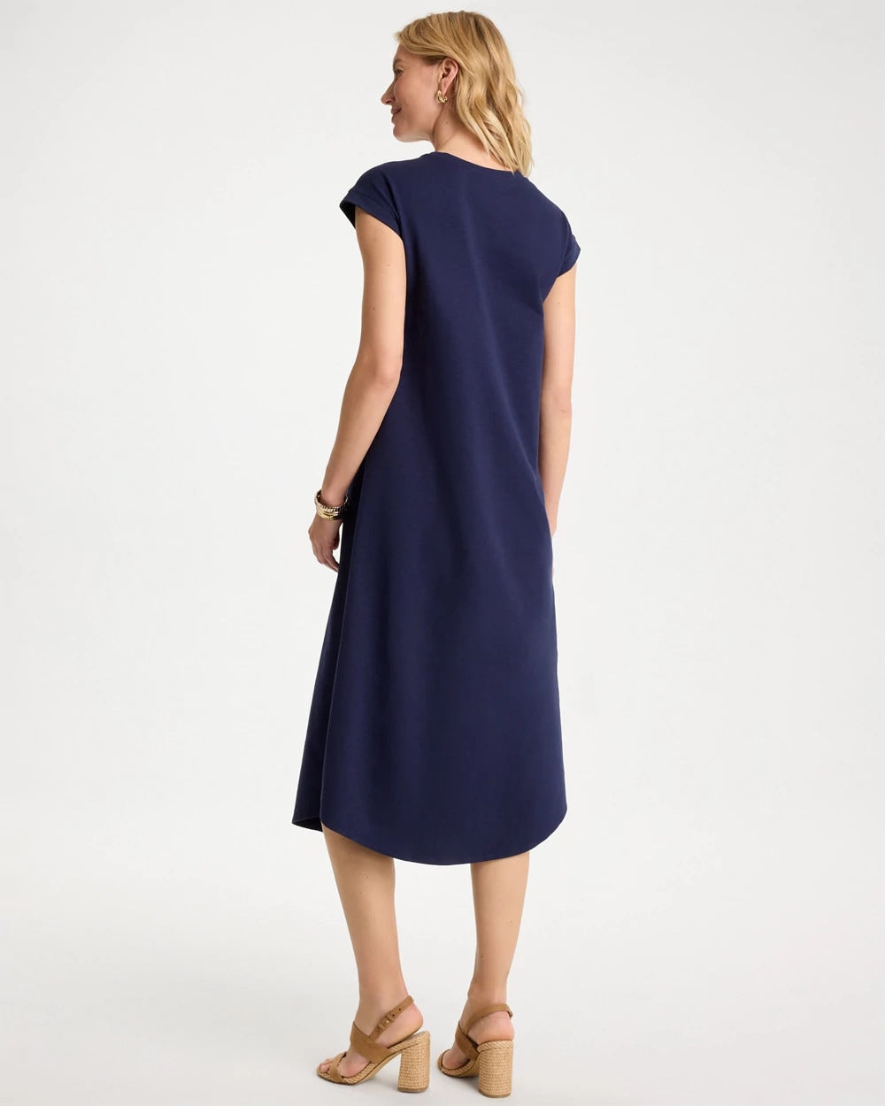 Chico's US - Soft-Stretch Cotton Slub Dress