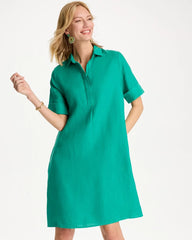 Chico's / Linen Popover Dress