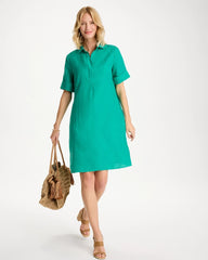 Chico's / Linen Popover Dress