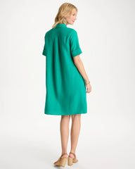 Chico's / Linen Popover Dress