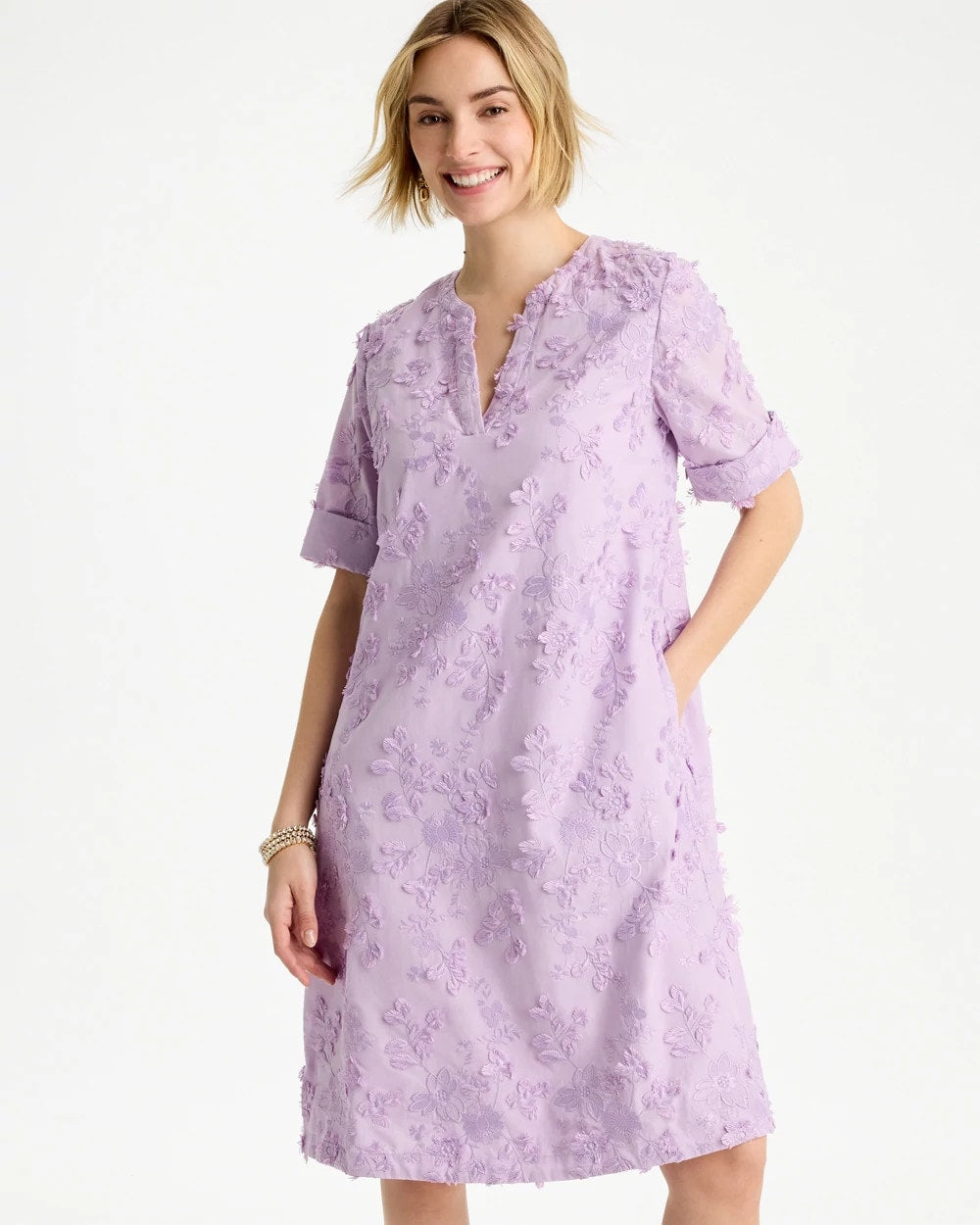 Chico's Sale - 3D Floral Dress