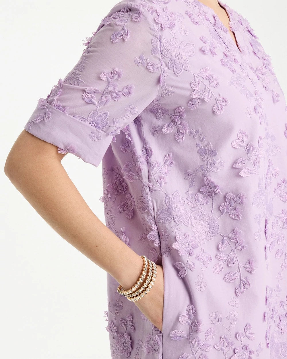 Chico's Sale - 3D Floral Dress
