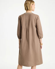 Chico's On Sale - Linen-Cotton Pintuck Dress