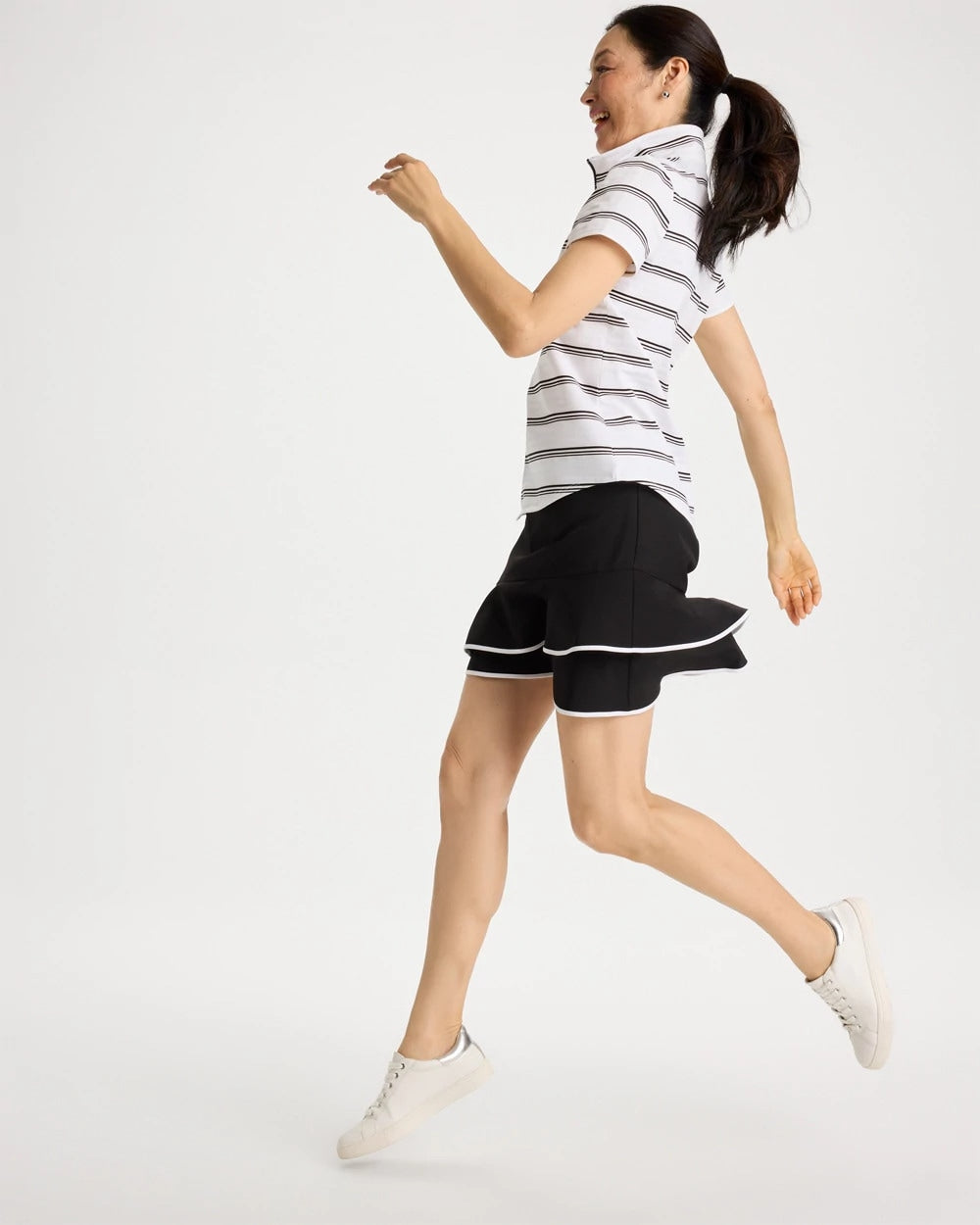 Chico's Online - Zenergy® UPF Contrast Tulip Hem Skort