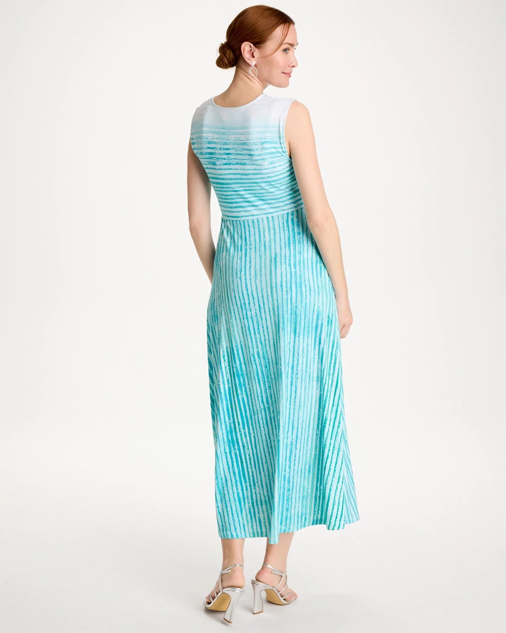 Chico's / Ombre Coastal Striped Knit Dress