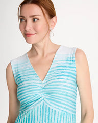 Chico's / Ombre Coastal Striped Knit Dress