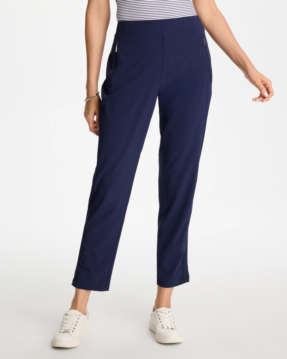 Chico's For Sale - Zenergy® UPF Rib Mix Ankle Pants