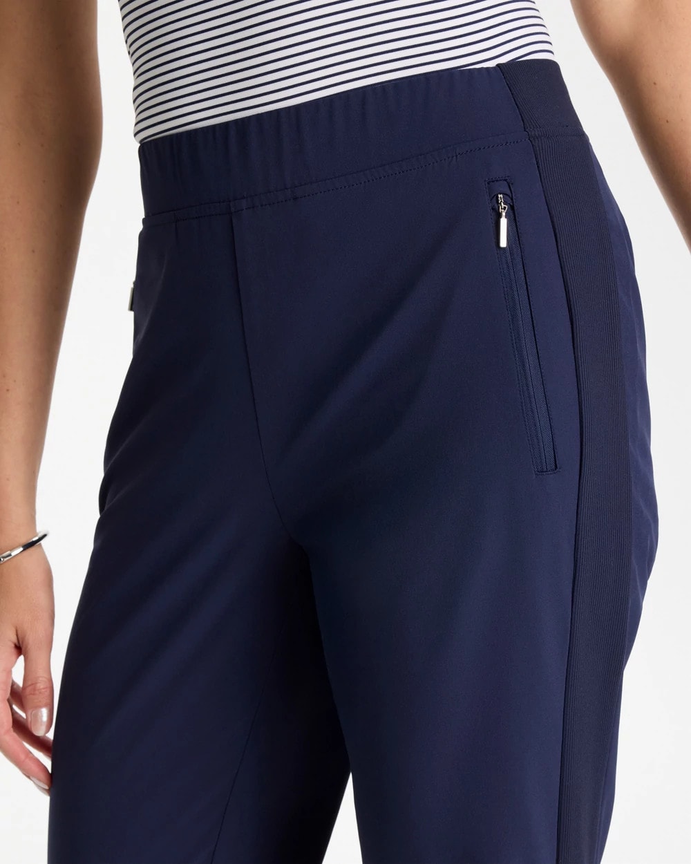 Chico's For Sale - Zenergy® UPF Rib Mix Ankle Pants