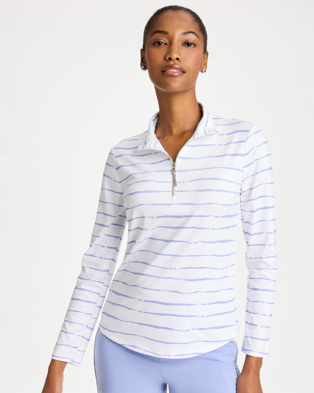 Chico's Online - Zenergy® UPF Caviar Half Zip