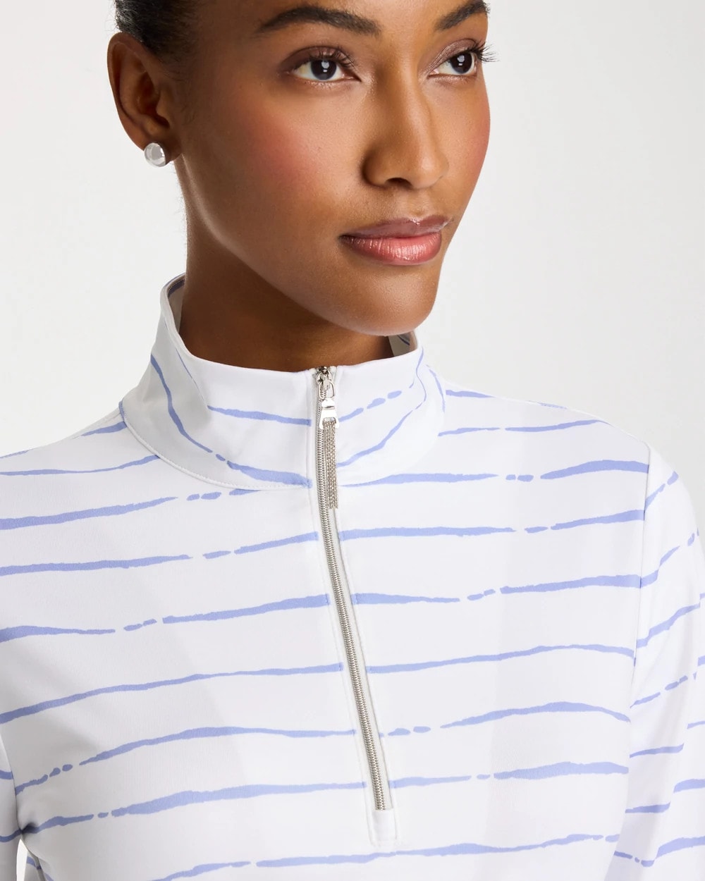 Chico's Online - Zenergy® UPF Caviar Half Zip