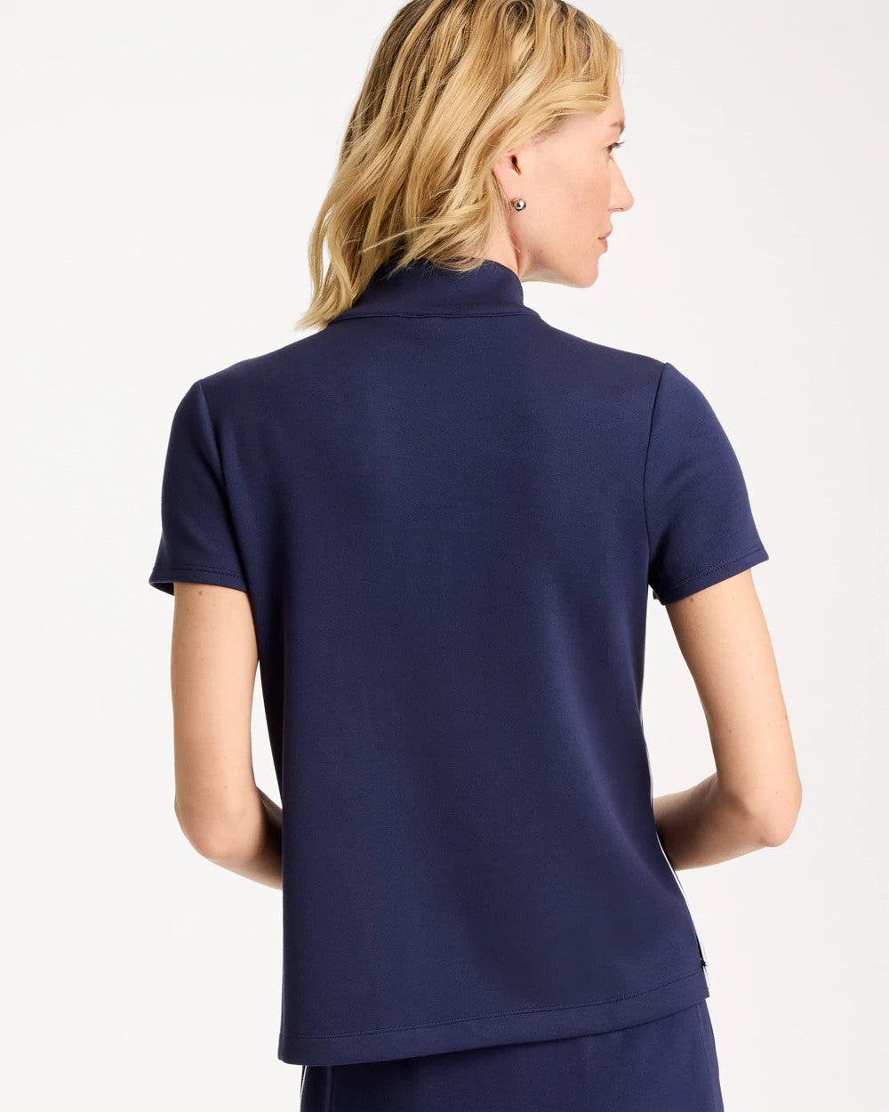 Chico's For Sale - Zenergy® Soft Pique Piped Pullover