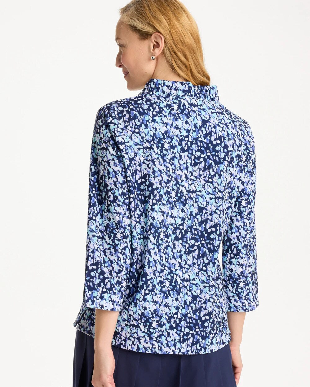 Chico's / Zenergy® UPF Ruffle Neck Top