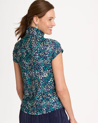 Chico's On Sale - Zenergy® UPF Dots Half Zip Polo