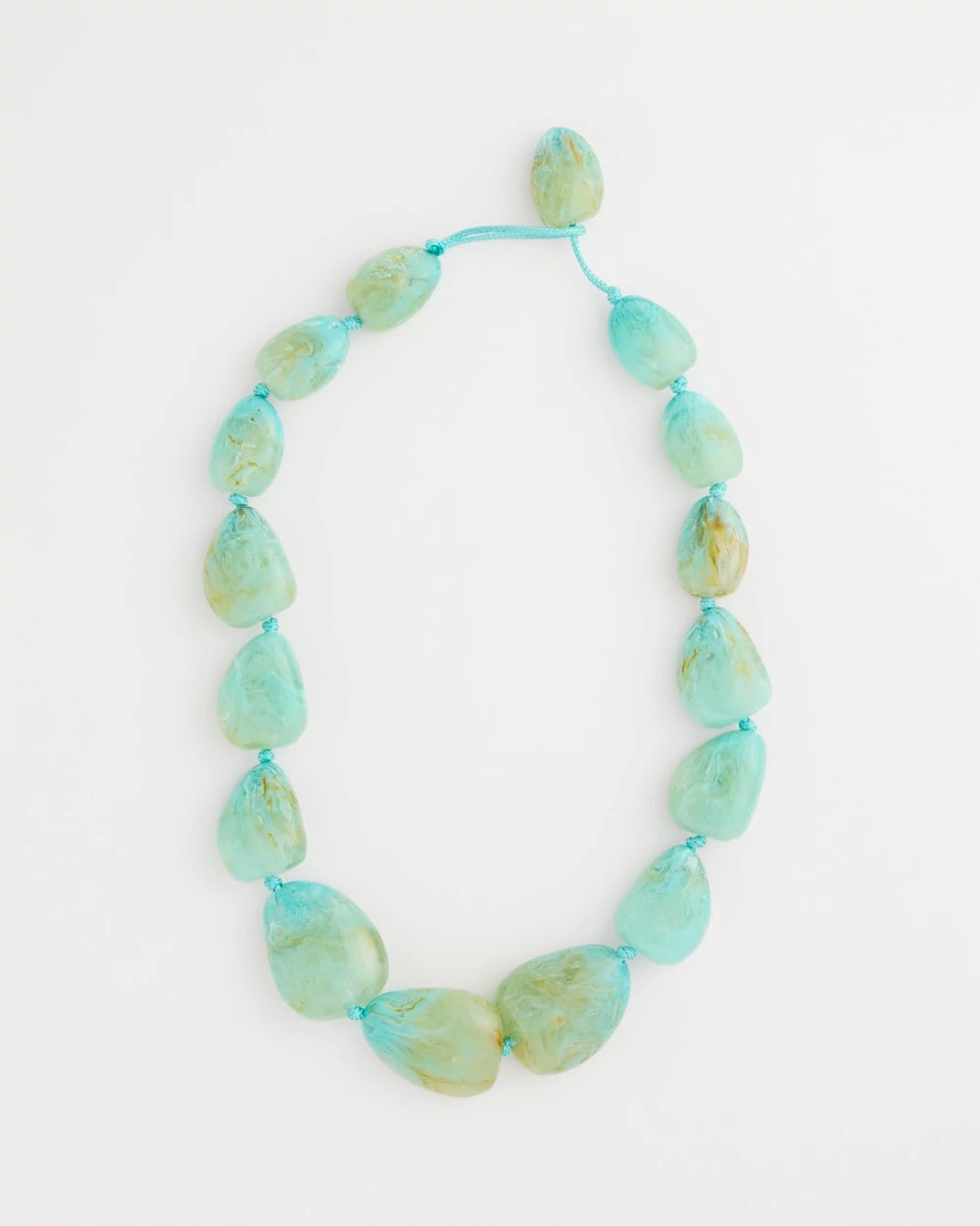 Chico's On Sale - Ocean Resin Beaded Necklace