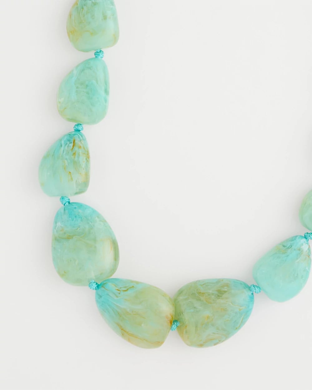 Chico's On Sale - Ocean Resin Beaded Necklace