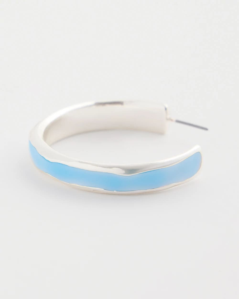Chico's Outlet - Sea Glass Inspired Hoop Earrings
