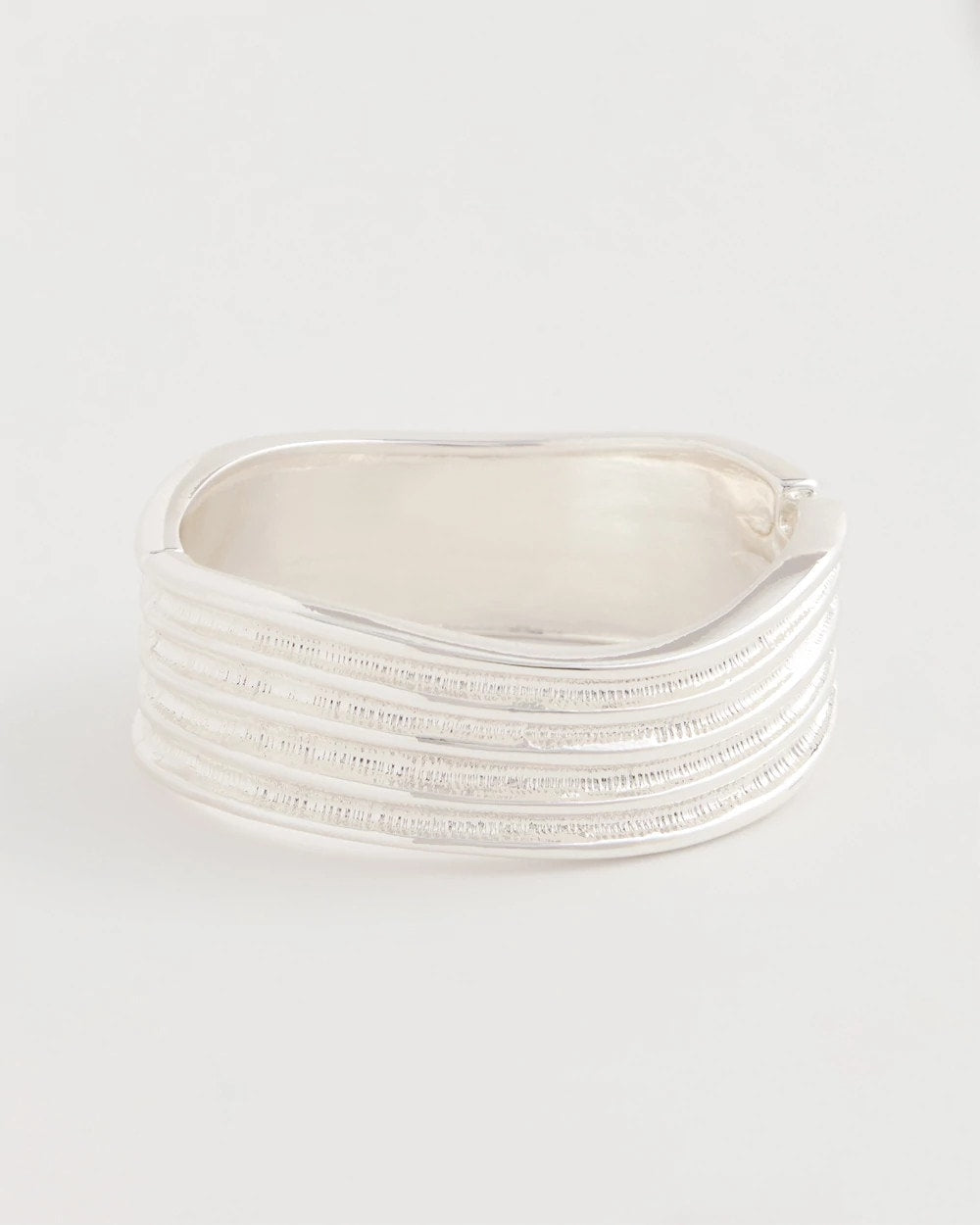 Chico's Discount - Silvertone Cuff Bracelet