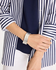 Chico's Discount - Silvertone Cuff Bracelet