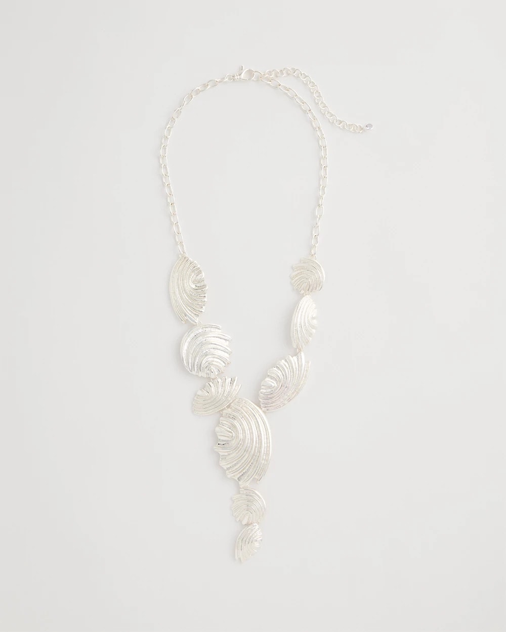 Chico's On Sale - Silvertone Shell Charm Y-Necklace