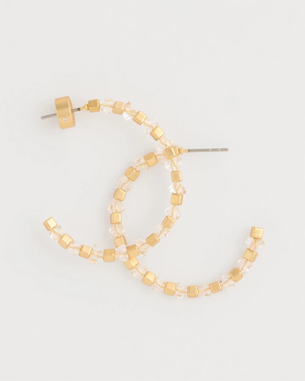Chico's For Sale - Sea Foam Hoop Earrings