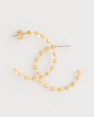 Chico's For Sale - Sea Foam Hoop Earrings