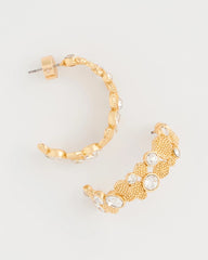 Chico's Online - Sea Foam Hoop Earrings