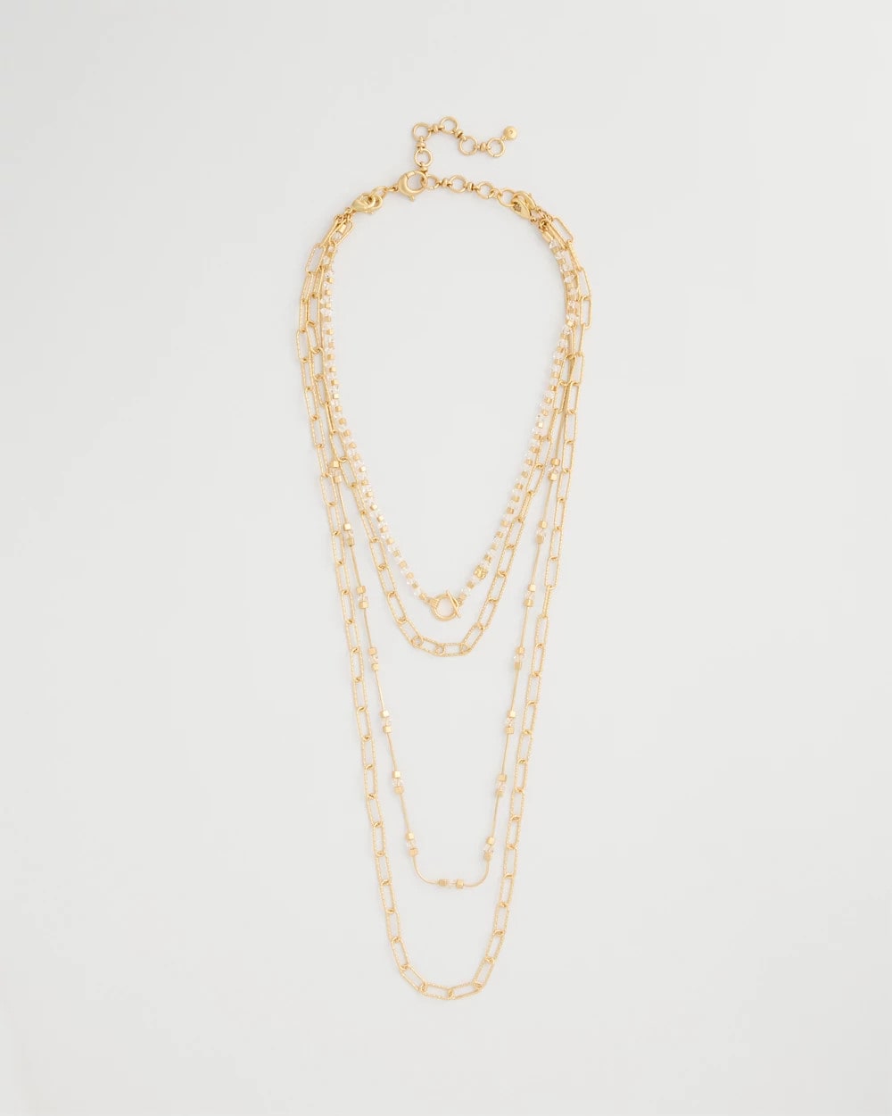 Chico's Discount - Sea Foam Multi-Strand Convertible Necklace