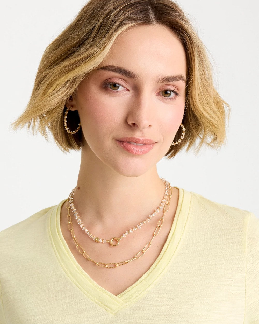 Chico's Discount - Sea Foam Multi-Strand Convertible Necklace