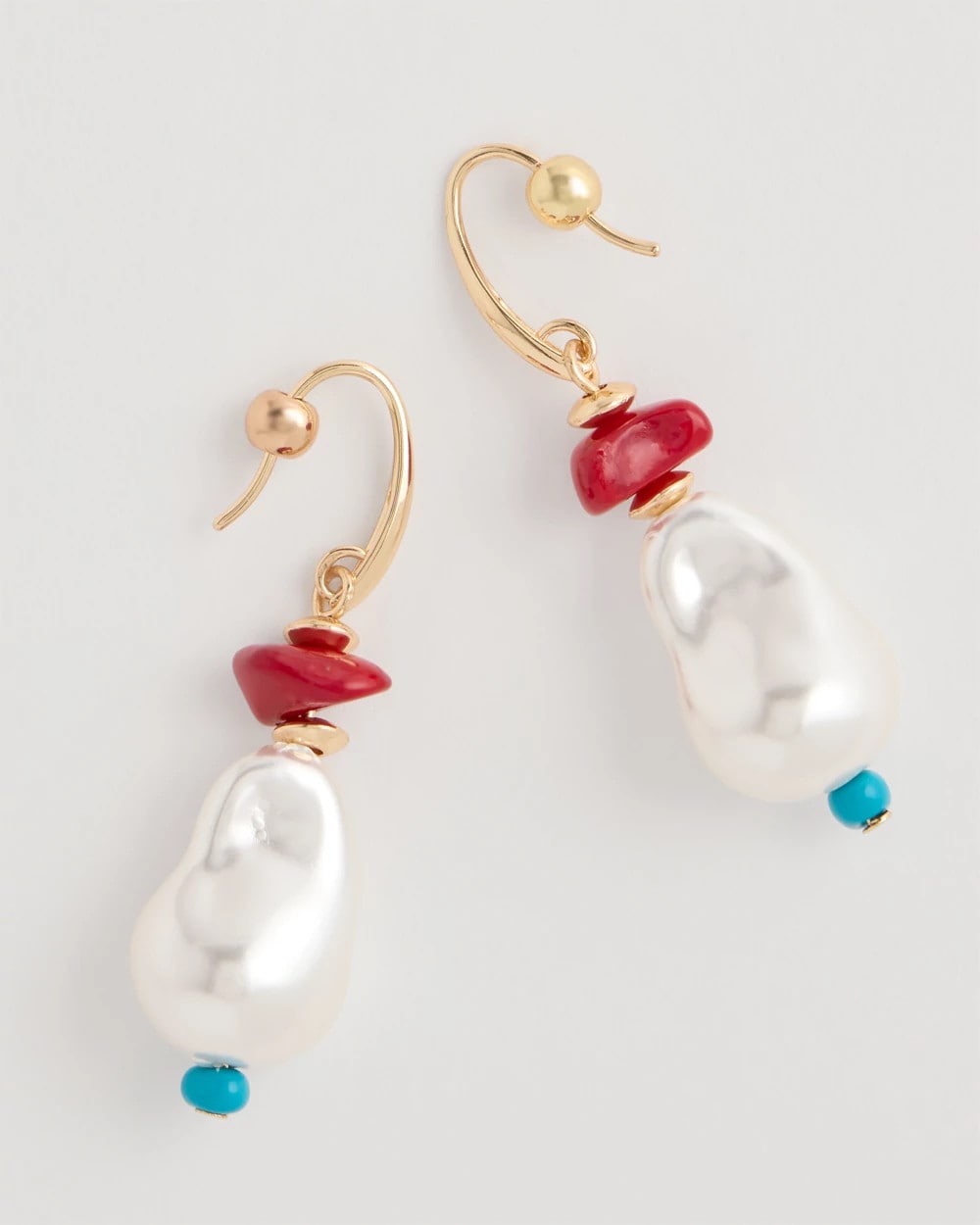 Chico's On Sale - Beaded Linear Drop Earrings